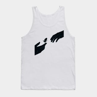 Space Butterfly Tank Top